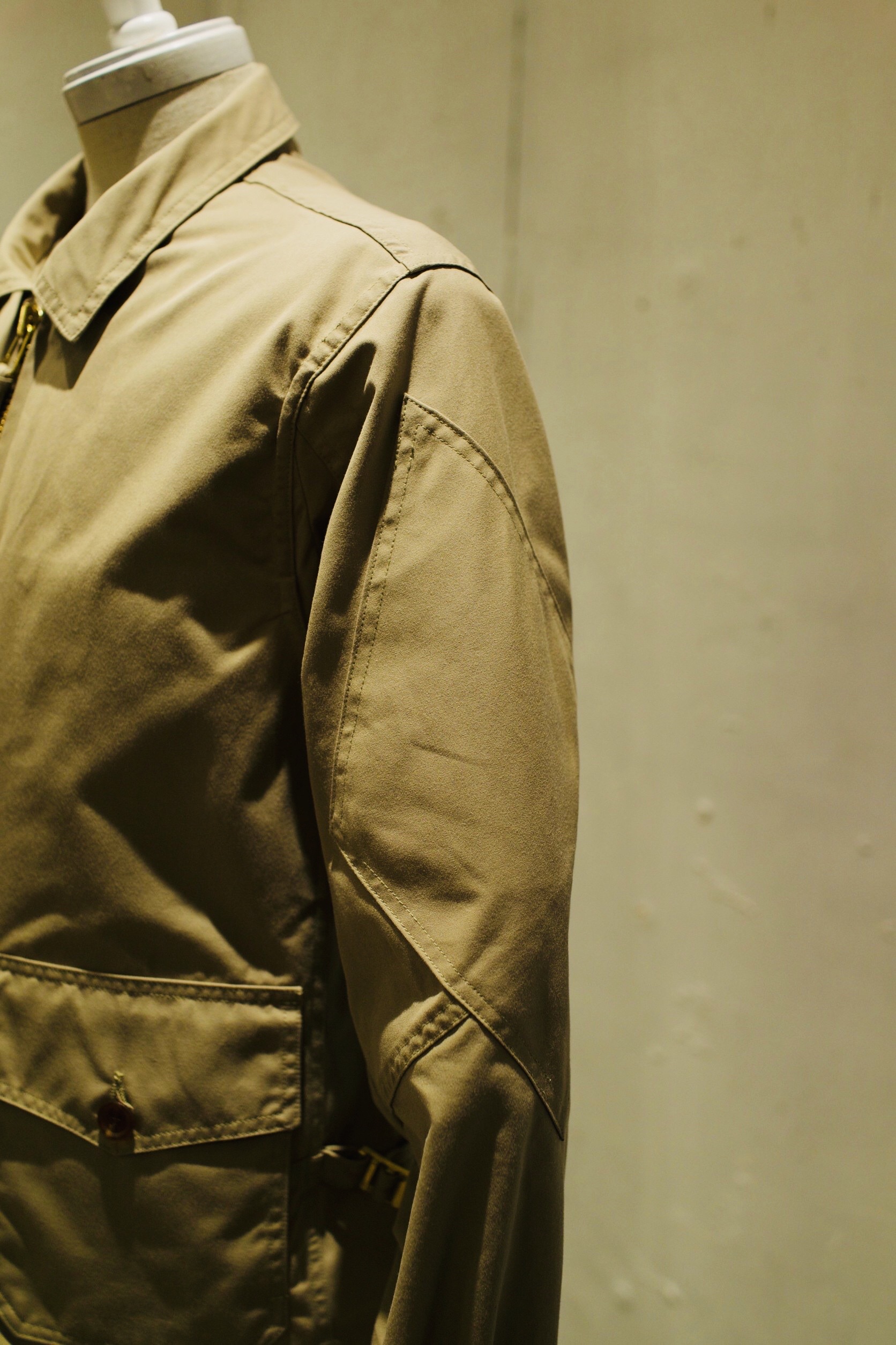 Willis  Geiger outfitters – Bushed cotton poplin G-8 Open cockpit flight  jacket | clothier / 渋谷区桜丘のセレクトショップ『クローチア』オフィシャルサイト